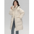 Women's Down Coat Long 2025 Winter Thickened Cold-Resistant Warm Fashion New Couple Style Hooded Jacket Women's Down Coat Long 2025 Winter Thickened Cold-Resistant Warm Fashion New Couple Style Hooded Jacket